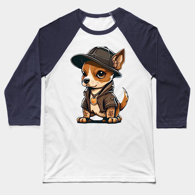 Cute pet, funny pet, boss pet, pirate pet, gangster pet, lovely pet. Baseball T-Shirt by NCT ART